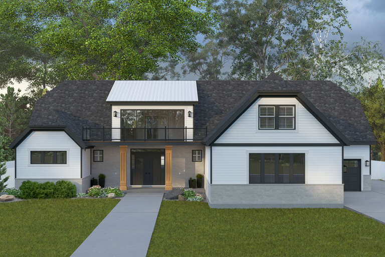 House Plan House Plan #33279 Front Elevation 