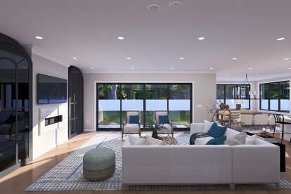 Modern Transitional House Plan #2802-00401 Additional Photo