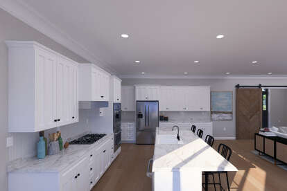 Modern Transitional House Plan #2802-00401 Additional Photo