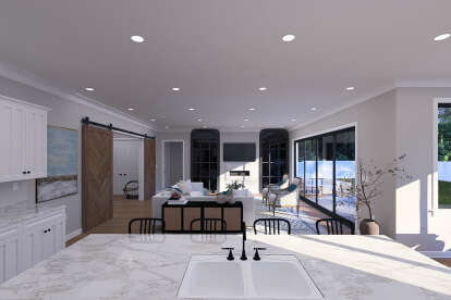 Modern Transitional House Plan #2802-00401 Additional Photo