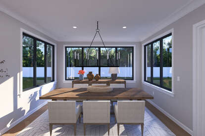 Modern Transitional House Plan #2802-00401 Additional Photo