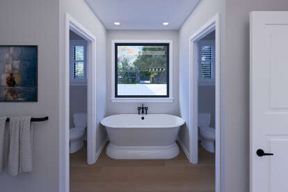 Modern Transitional House Plan #2802-00401 Additional Photo