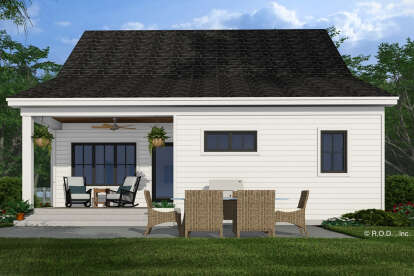 Modern Farmhouse House Plan #098-00621 Elevation Photo