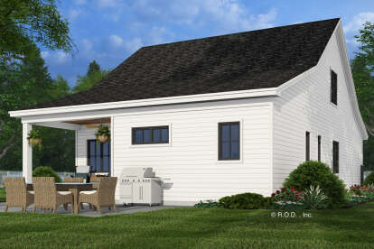 Modern Farmhouse House Plan #098-00621 Elevation Photo