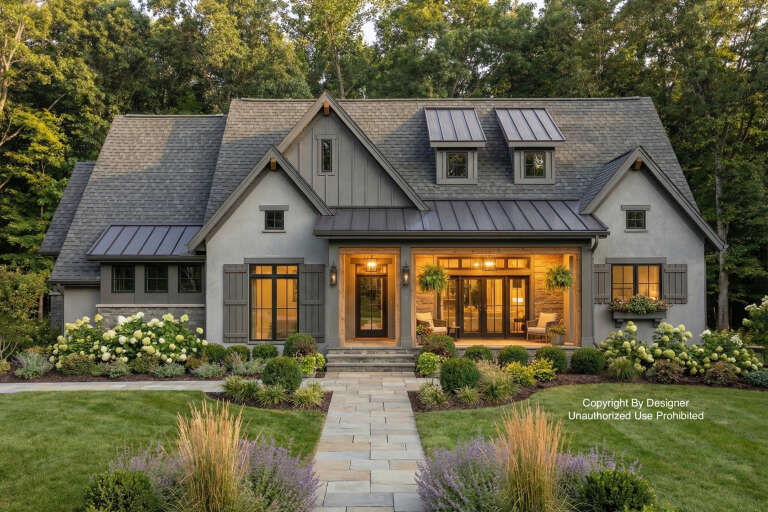 House Plan House Plan #33284 Front Elevation 