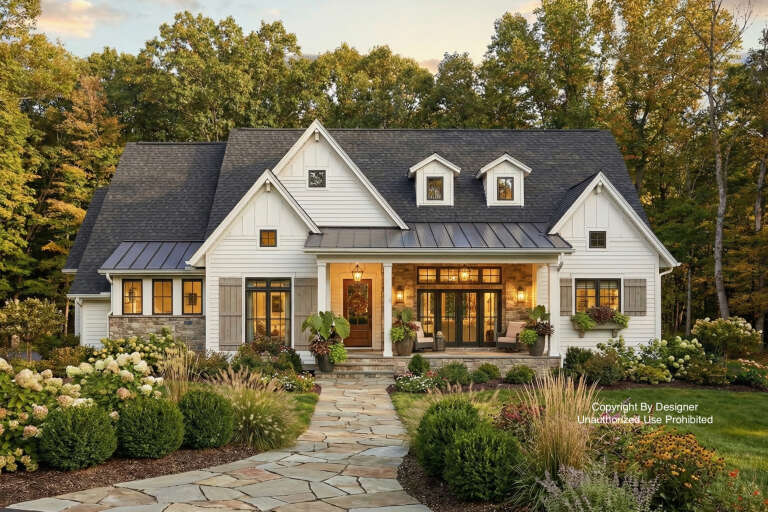 House Plan House Plan #33285 Front Elevation 