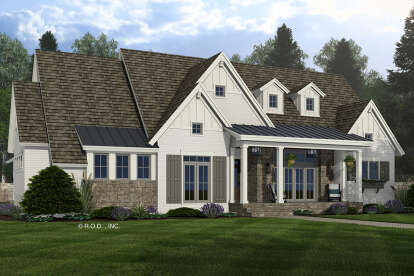 Modern Farmhouse House Plan #098-00624 Elevation Photo