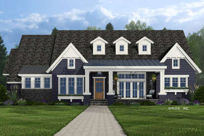 Craftsman House Plan #098-00625 Elevation Photo