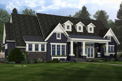 Craftsman House Plan #098-00625 Elevation Photo
