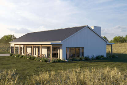 Barn House Plan #963-01150 Elevation Photo