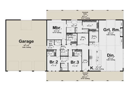Main Floor  for House Plan #963-01150