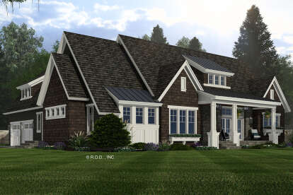 Craftsman House Plan #098-00626 Elevation Photo