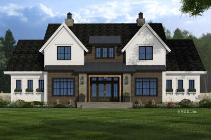 Craftsman House Plan #098-00627 Elevation Photo
