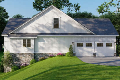 Modern Farmhouse House Plan #8318-00429 Elevation Photo
