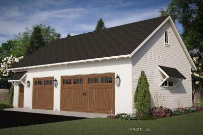 Modern Farmhouse House Plan #098-00629 Elevation Photo