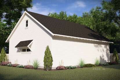 Modern Farmhouse House Plan #098-00629 Elevation Photo