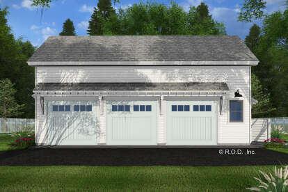 Modern Farmhouse House Plan #098-00631 Elevation Photo