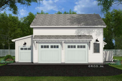 Modern Farmhouse House Plan #098-00632 Elevation Photo