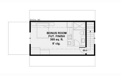 Second Floor for House Plan #098-00632