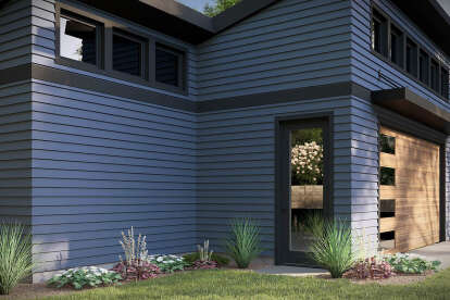 Modern House Plan #098-00634 Elevation Photo