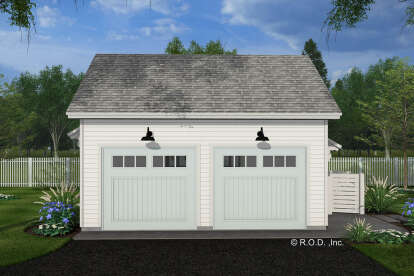 Modern Farmhouse House Plan #098-00635 Elevation Photo