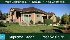 Passive Solar House Plan #192-00019 Elevation Photo