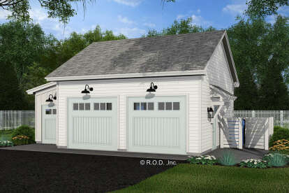 Modern Farmhouse House Plan #098-00636 Elevation Photo