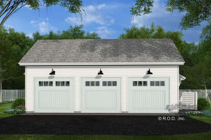 Modern Farmhouse House Plan #098-00637 Elevation Photo