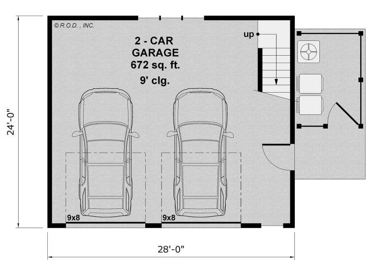 House Plan House Plan #33302 Drawing 1