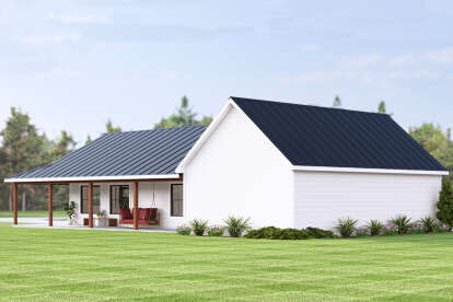 Modern Farmhouse House Plan #5032-00356 Elevation Photo