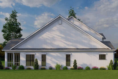 Modern Farmhouse House Plan #8318-00430 Elevation Photo