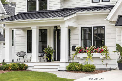 Modern Farmhouse House Plan #098-00640 Build Photo