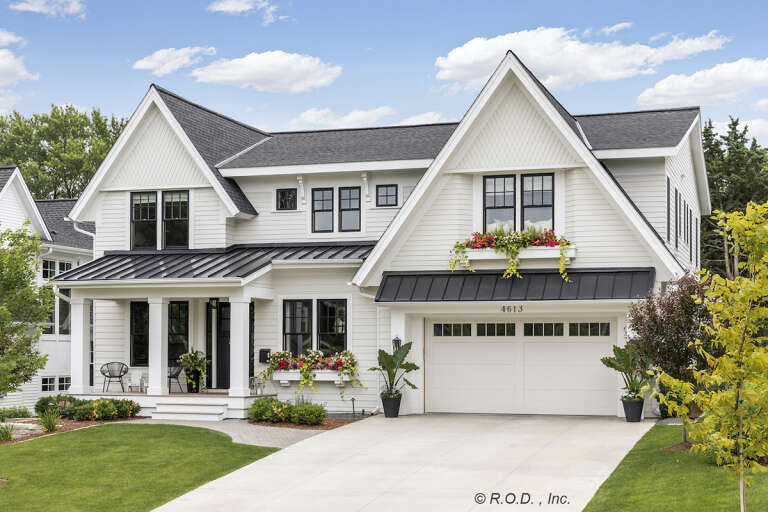 House Plan House Plan #33307 Angled Front Elevation
