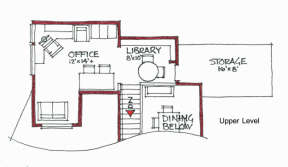 Floorplan 2 for House Plan #192-00020