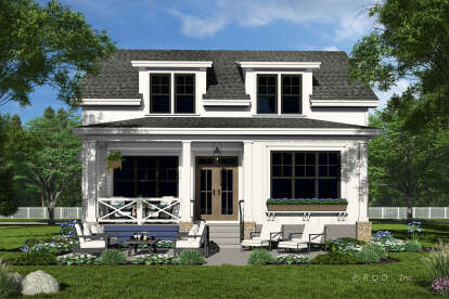 Modern Farmhouse House Plan #098-00644 Elevation Photo