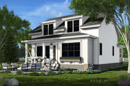 Modern Farmhouse House Plan #098-00644 Elevation Photo