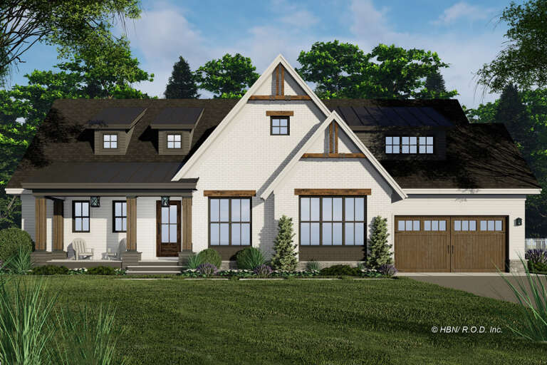 House Plan House Plan #33314 Front Elevation 