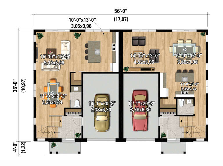 House Plan House Plan #33329 Drawing 1