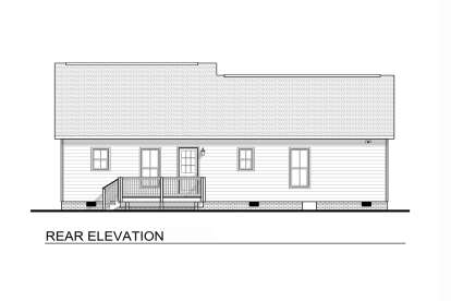 Modern Farmhouse House Plan #6261-00076 Elevation Photo