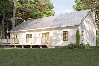 Modern Farmhouse House Plan #1776-00160 Elevation Photo