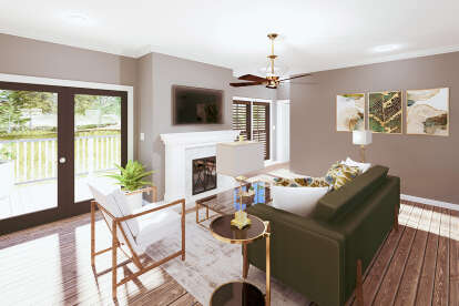 Modern Farmhouse House Plan #1776-00160 Additional Photo