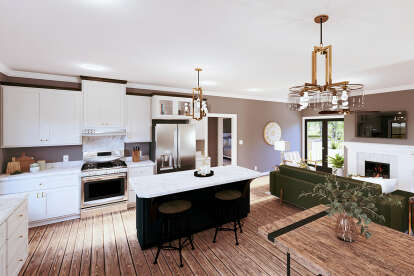 Modern Farmhouse House Plan #1776-00160 Additional Photo