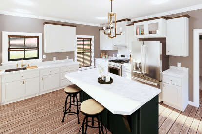 Modern Farmhouse House Plan #1776-00160 Additional Photo