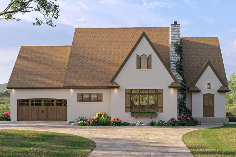 House Plan House Plan #33333 Front Elevation 