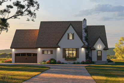 Cottage House Plan #963-01151 Elevation Photo