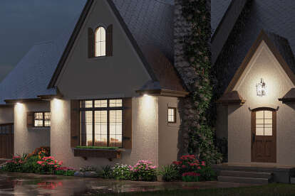 Cottage House Plan #963-01151 Elevation Photo