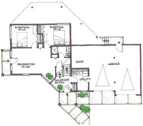 Floorplan 1 for House Plan #192-00022