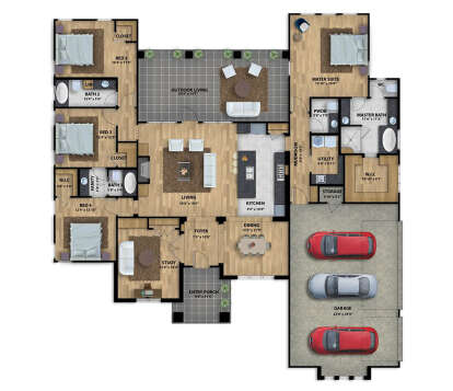 Main Floor  for House Plan #8314-00022