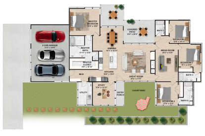 Main Floor  for House Plan #8314-00023