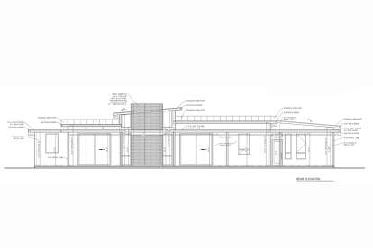 Contemporary House Plan #8314-00024 Elevation Photo